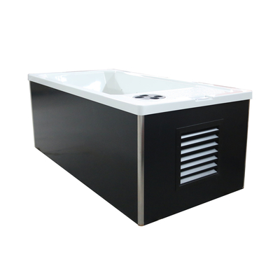 2 Orang Acrylic Rectangle Ice Tub Atlet Terapi Cold Dip dengan Chiller