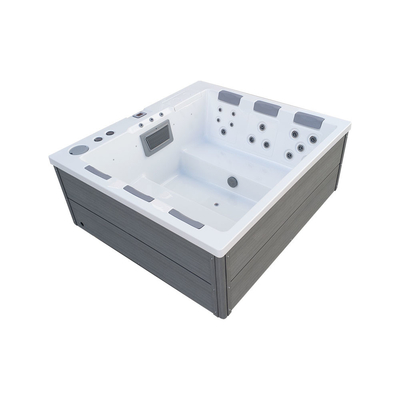 Custom Acrylic Massage Bathtub SPA Pool Keluarga tabung air panas hemat energi dan anti beku