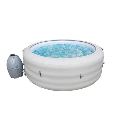 Logo Disesuaikan 6 Orang Spa Hot Tub Round Spa Tub Untuk Outdoor