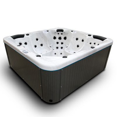 6-8 Orang Hot Tubs Family Garden Outdoor Spa Hot Tub Dengan Air Tawar
